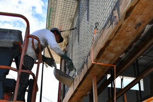 Pouring Concrete