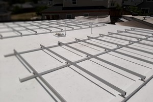 Radiant Heating pipes on the floor
